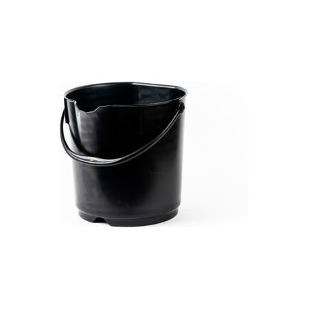 Lpd Trade LPD Trade ESD Conductive 4 Gallon Bucket with Handle, Black - C80101